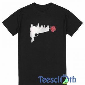 Gun Flowers T Shirt