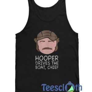Hooper Drives The Boat Tank Top