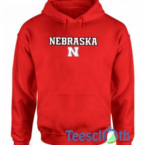 Nebraska Font Hoodie
