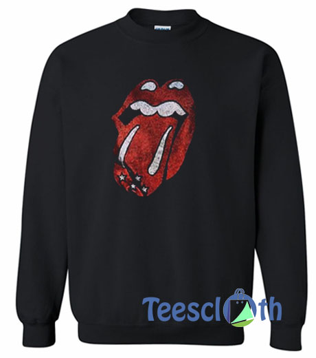 Rolling Stones Star Sweatshirt Unisex Adult Size S to 3XL