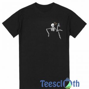 Skeleton Let's Chill T Shirt