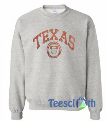 The University Of Texas Sweatshirt Unisex Adult Size S to 3XL