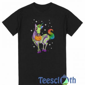 Unicorn Skeleton T Shirt