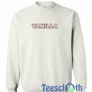 Vanilla Font Sweatshirt