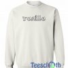 Vanilla Font Sweatshirt