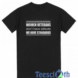 Women Veteran T Shirt