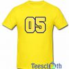 05 Number T Shirt