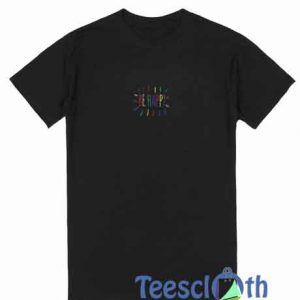 Be Happy Rainbow T Shirt