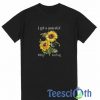 Bee And Sunflower T Shirt