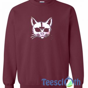 Cat Upside Down Sweatshirt