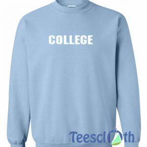 College Font Sweatshirt