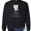 Cute Science Cat Sweatshirt