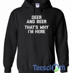 Deer And Beer Hoodie