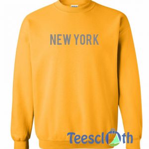 New York Font Sweatshirt