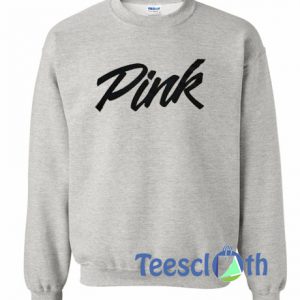 Pink Font Sweatshirt