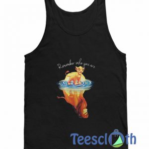 Remember Who You Are Lion Tank Top