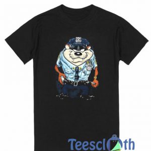 Tasmanian Devil Police T Shirt