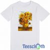 Van Gogh Flower T Shirt