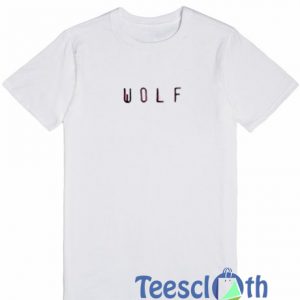 Wolf Font T Shirt