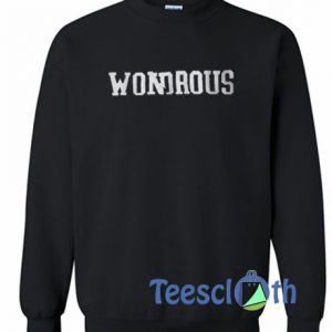 Wondrous Font Sweatshirt