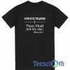 Athletic Trainer T Shirt