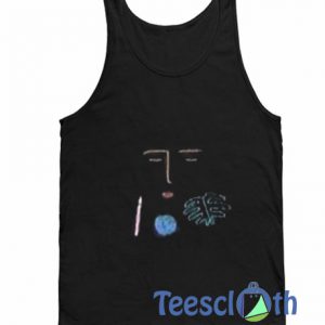 Face Graphic Tank Top