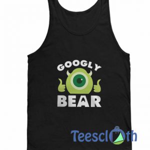 Googly Monster Bear Tank Top