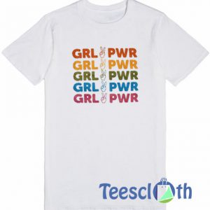 Grl Pwr Rainbow T Shirt