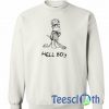 Hell Boy Graphic Sweatshirt