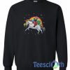 Rainbow Pug Sweatshirt