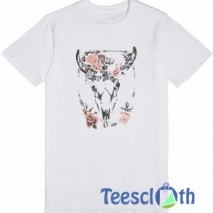 Skull Floral T Shirt