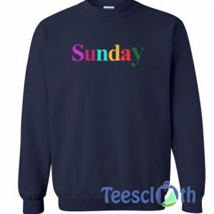 Sunday Font Sweatshirt