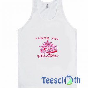 Thank You Welcome Tank Top