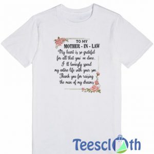To My Mother T Shirt