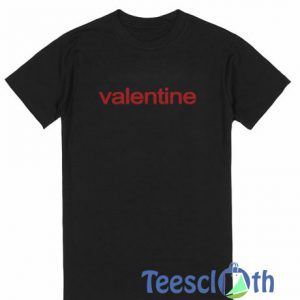 Valentine Font T Shirt