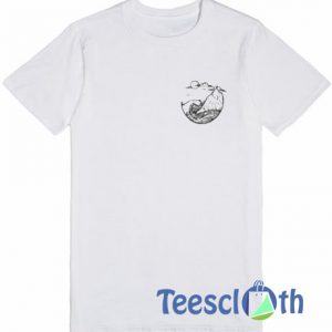 Wave Logo Ringer T Shirt