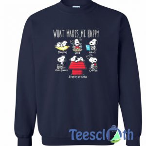 What Makes Snoopy Sweatshirt