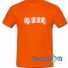 America Orange T Shirt