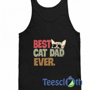 Best Cat Dad Tank Top