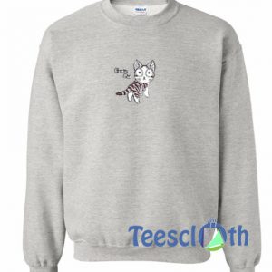 Cat Graphic Sweatshirt