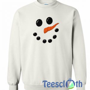 Face Snow Man Sweatshirt