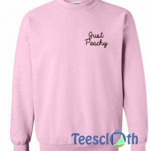 Just Peachy Sweatshirt