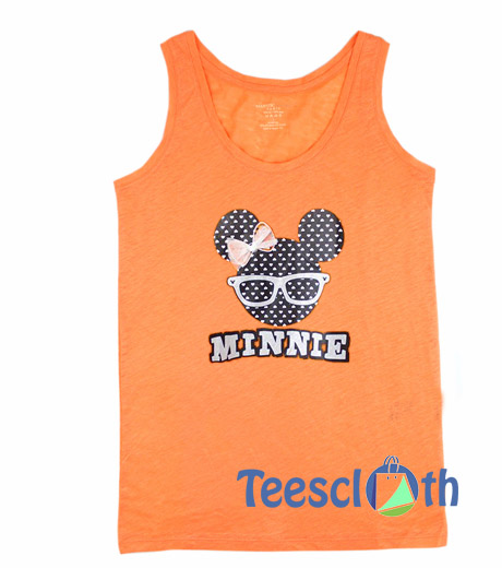 Minnie Mouse Tank Top Men And Women Size S to 3XL