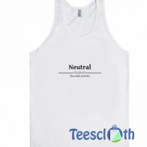 Neutral Graphic Tank Top
