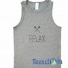 Relax Graphic Tank Top