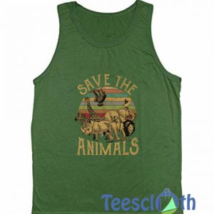 Save The Animals Tank Top