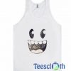 Smiley Monster Face Tank Top