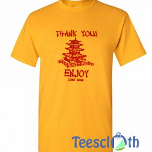 Thank You Pagoda T Shirt