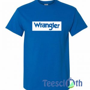 Wrangler Font T Shirt