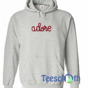 Adore Font Hoodie